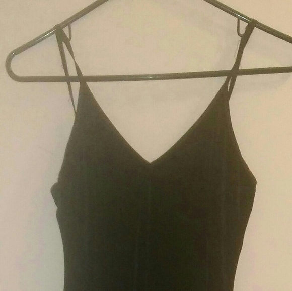 Black Velvet Dress - Picture 1 of 2